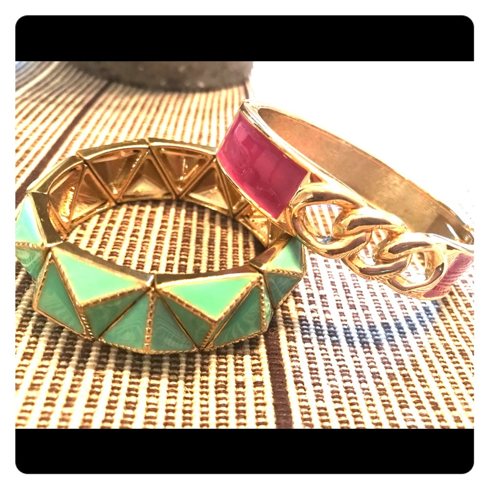 🍍Two bright summery bracelets